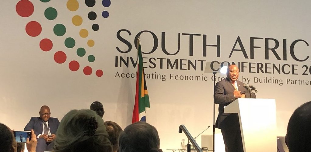 Statistics on who invests in South Africa