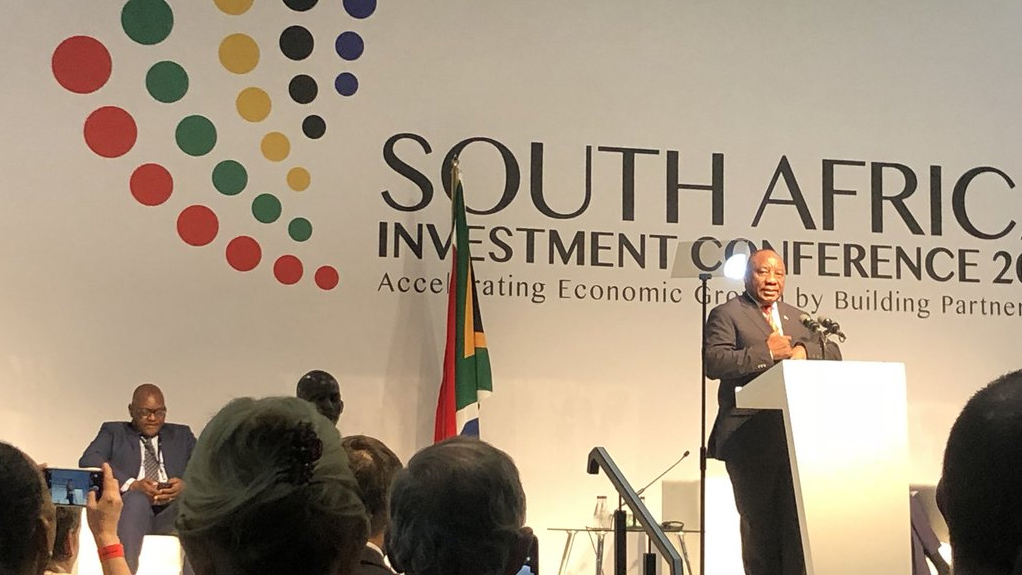 Statistics on who invests in South Africa