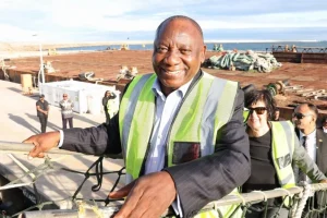 Ramaphosa says South Africa’s R264 billion construction site is coming